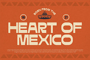 Macebo - Mexican Western Font, a Sans Serif Font by Bentype Studio (Thumbnail 6 of 7)