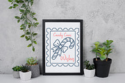 Christmas Candy Cane Stamp PNG, an Illustration by Daily.Designs (Thumbnail 5 of 6)