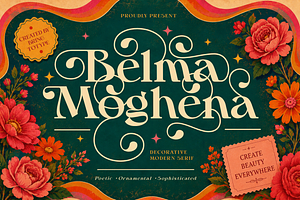 Belma Moghena - Decorative Serif