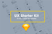 UX Starter Kit for designers, an UI Kit Template by UX Design Mastery Shop (Thumbnail 1 of 4)