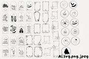 Spooky funny vector illustration, a Seasonal Illustration by AnnaPolitmerskaja (Thumbnail 2 of 6)
