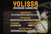 Yolissa | A Modern Sans Serif Font, a Sans Serif Font by JprintStudio (Thumbnail 5 of 6)