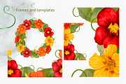 Summer garden watercolor clip art, an Illustration by ARTerria (Thumbnail 6 of 11)