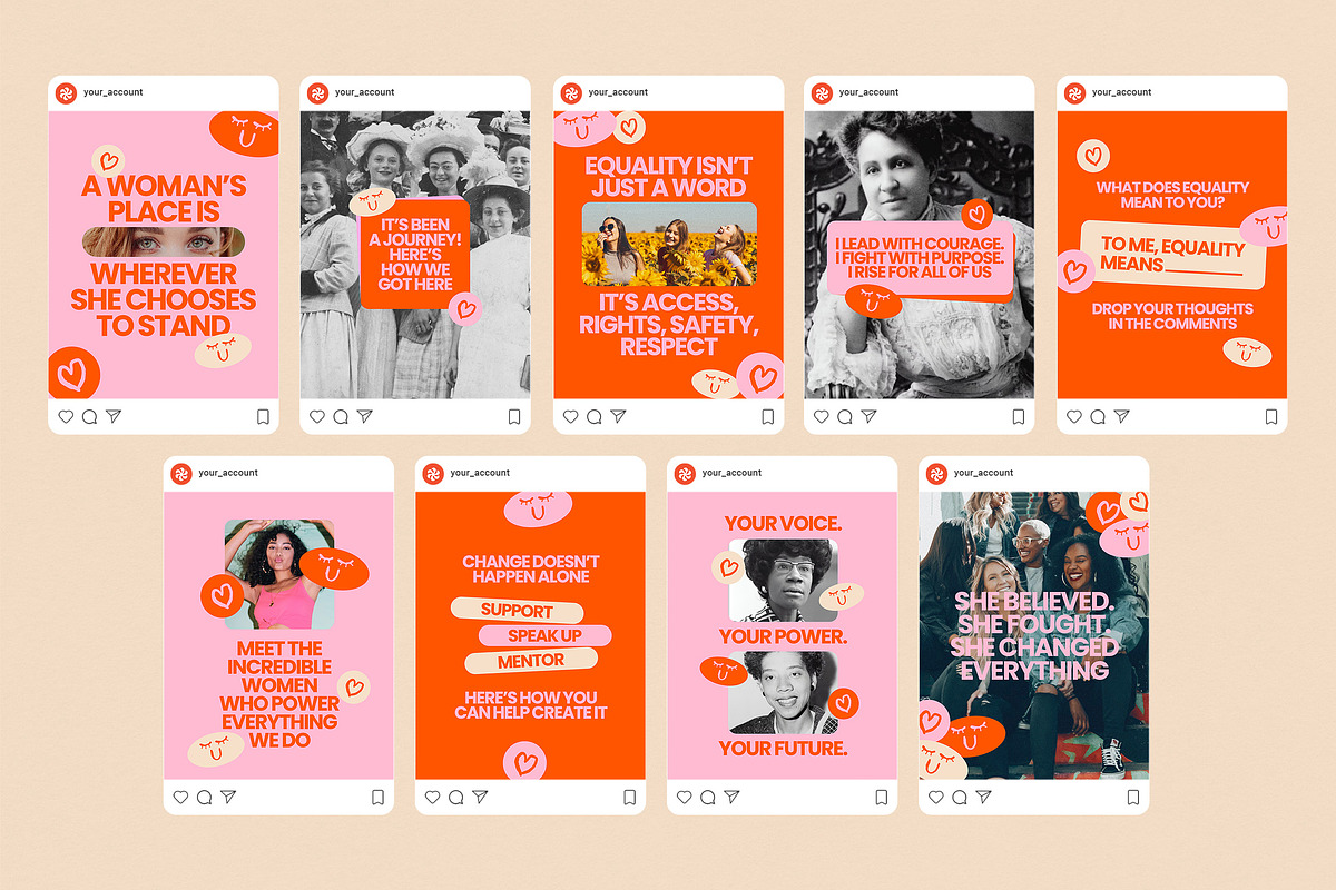 Women's Equality Day Instagram Canva, a Social Media Template by Supanium Studio (Photo 4 of 5)