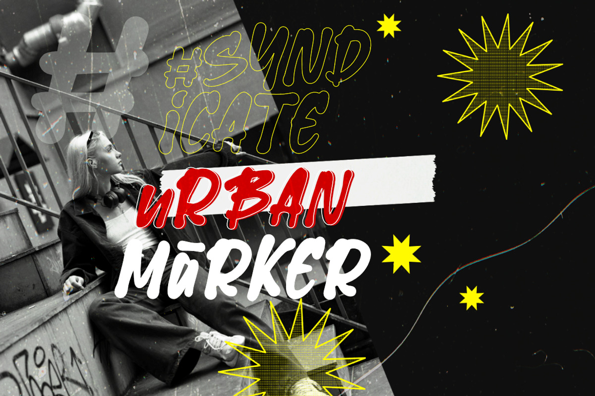 Black Street - Urban Marker Font, a Handwritten Font by Bayuktx (Photo 8 of 10)