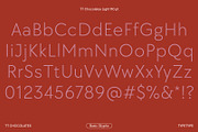 TT Chocolates, a Sans Serif Font by TypeType (Thumbnail 7 of 11)