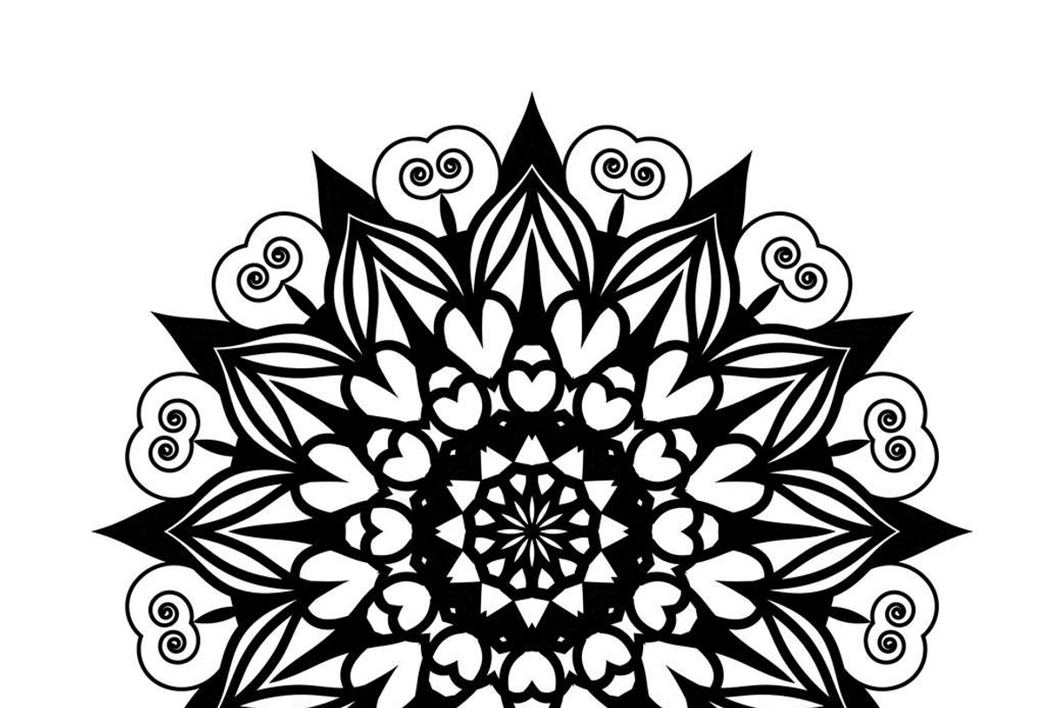 26 mandala vector background design, a Pattern Graphic by NJ Himel (Photo 3 of 27)
