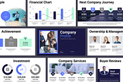 Company Presentation Template, a Presentation Template by E-Type (Thumbnail 1 of 6)