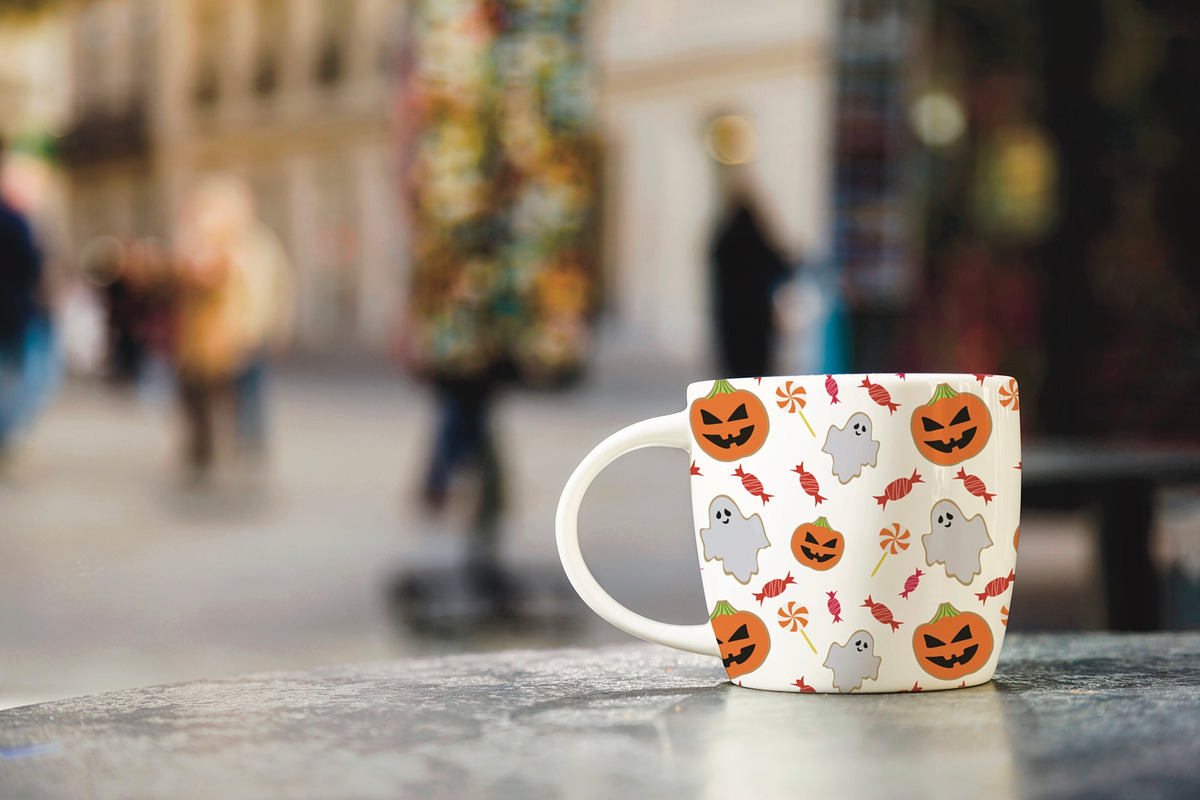 Halloween candy patterns, an Illustration by Volha (Photo 4 of 4)