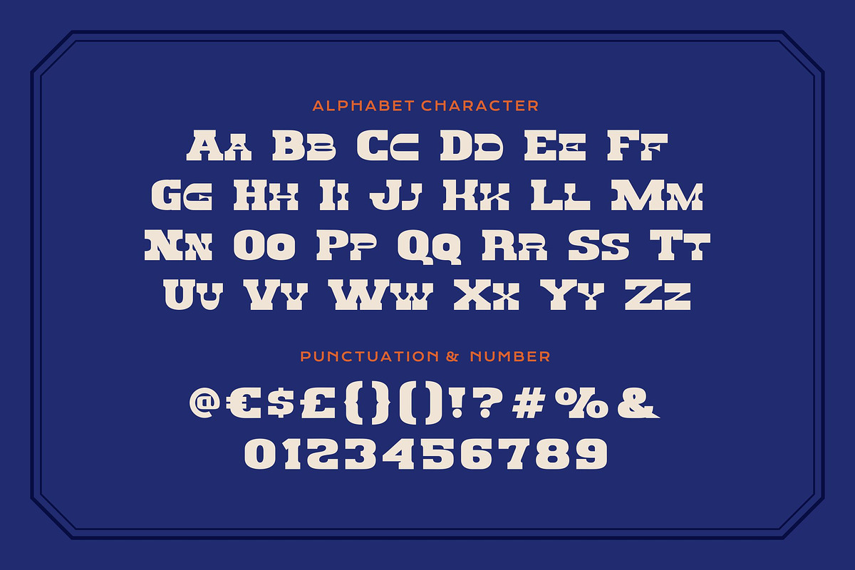 Twin Denko - Chunky Slab Typeface, a Slab Serif Font by Imoodev (Photo 5 of 5)