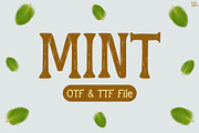 Mint | Handwritten Font, a Handwritten Font by LivelyAutumn11.11 (Thumbnail 1 of 5)