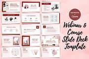 Webinar & Course Slide Deck Template, a Presentation Template by ProductiveandFree (Thumbnail 1 of 12)