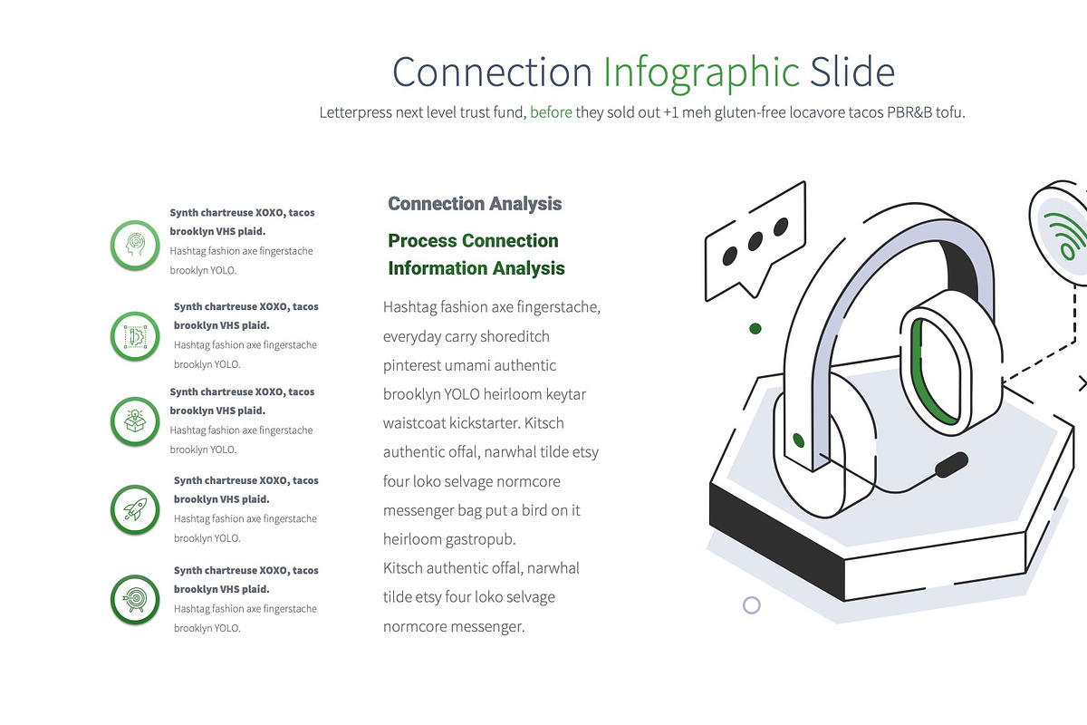 Connection PowerPoint Slides, a Presentation Template by Pulsecolor
