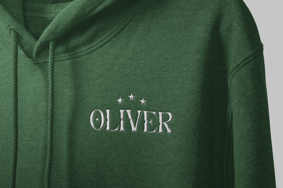 Drivzen-ModernEmbroidery SerifBXFont, a Serif Font by overlaytemplates (Photo 2 of 5)