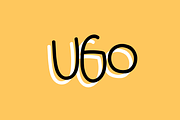 Ugo — Slim Handmade Font, a Font by Noe Araujo (Thumbnail 1 of 4)