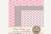 Girl Puppy Dog Digital Paper, a Pattern Graphic by JennyL Designs (Thumbnail 4 of 5)