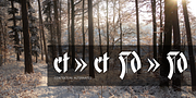 Gryffensee, a Blackletter Font by Catharsis Fonts (Thumbnail 6 of 9)