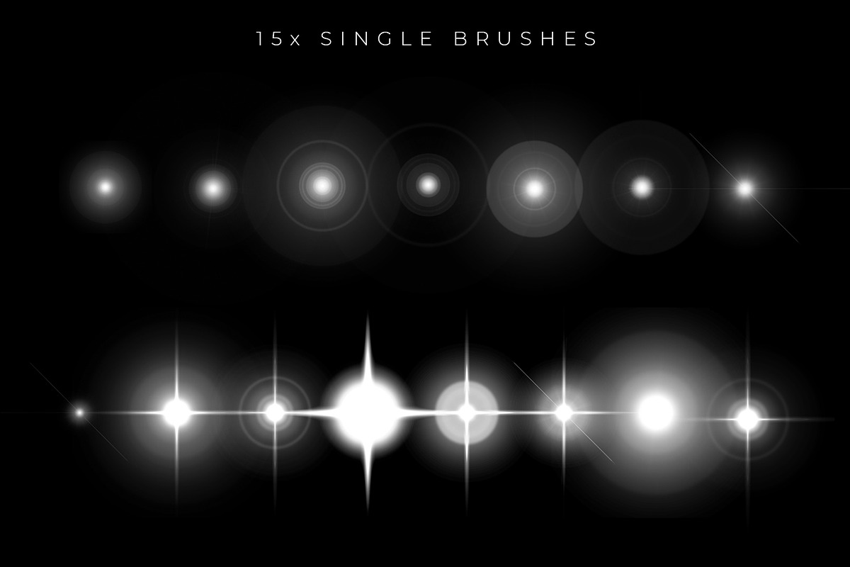 Cosmic Photoshop Brush Bundle, a Brush Add-On by Dene Studios (Photo 23 of 32)