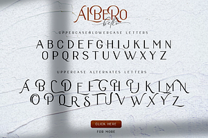 Alberobello // Fashionable Font Duo