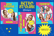 Retro Stylish Instagram, a Social Media Template by Andrew Skoch Design (Thumbnail 2 of 6)