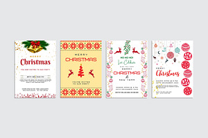 Canva Christmas Invitation Card