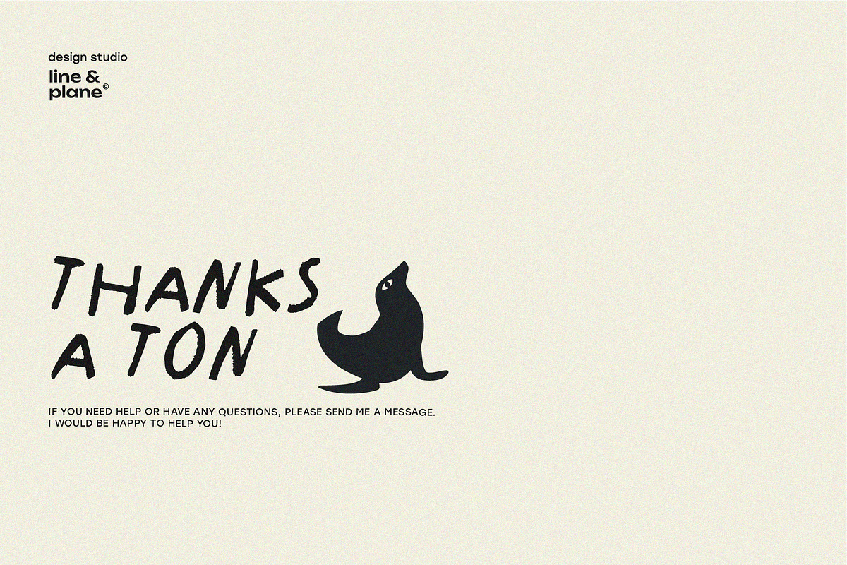 Wild Animals - 30 Vector Shapes, an Object Graphic by line & plane (Photo 8 of 8)