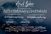 Mount Baker Brush Font, a Font by Greg Nicholls (Thumbnail 4 of 4)