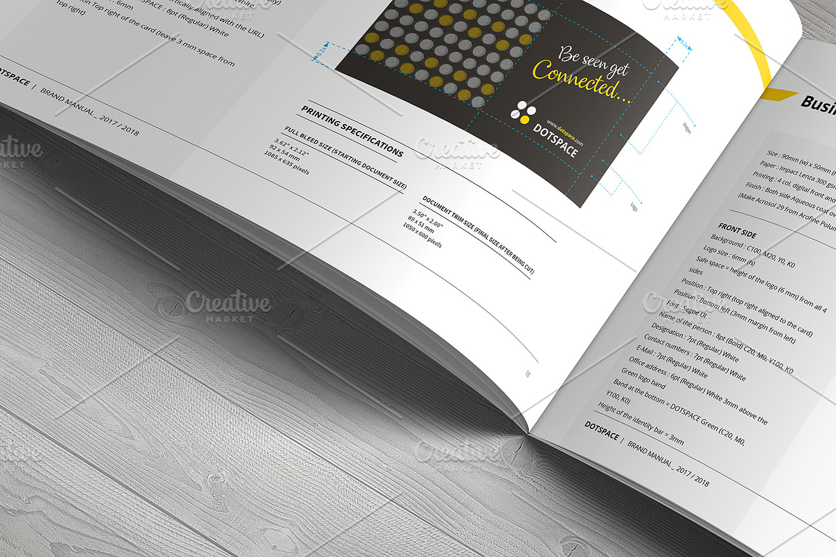 Brand Manual 30 Pages A4 / US Letter, a Brochure Template by Mastergfx (Photo 20 of 32)