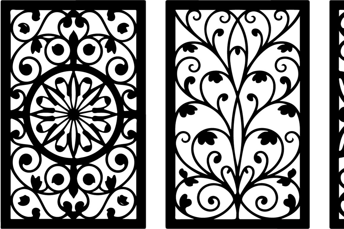 Laser Cut Frame Design, an Illustration by jahid234 (Photo 3 of 9)