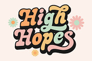 Sunday Vibes - Retro Font, a Script Font by Keithzo (Thumbnail 2 of 8)