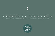 Tripleta Grotesk -8 fonts-, a Sans Serif Font by deFharo (Thumbnail 7 of 9)