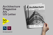 Architecture Magazine, a Magazine Template by Firtana (Thumbnail 1 of 13)