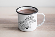 Cocoa Beans Vector illustration, a Food Illustration by Milla_Zelenyuk_art (Thumbnail 5 of 5)