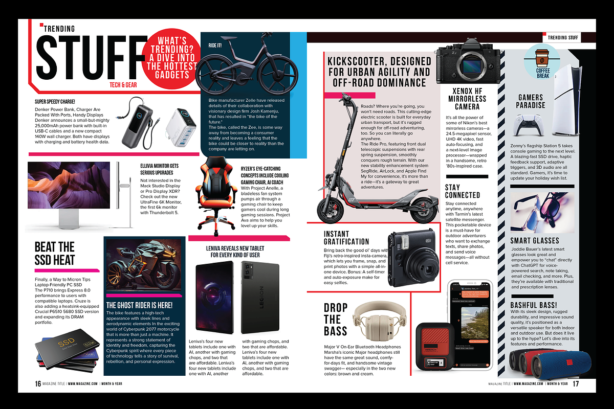 Magazine Template, a Magazine Template by Red Cactus Creative (Photo 7 of 20)