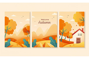 Autumn Scene Cover Design