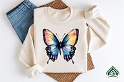 Watercolor butterflies clipart, an Illustration by Craft Nest (Thumbnail 9 of 11)