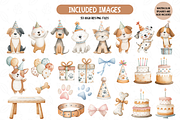 Pawty Dogs Clipart Bundle, an Animal Illustration by TatiMockup (Thumbnail 3 of 4)