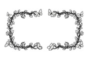 Floral Grass Border Silhouette Bundl, an Illustration by Amazin_art (Thumbnail 15 of 51)