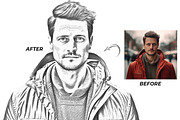 Hyper Realistic Lifelike Pencil, an Action Add-On by Studio Retouch (Thumbnail 2 of 10)