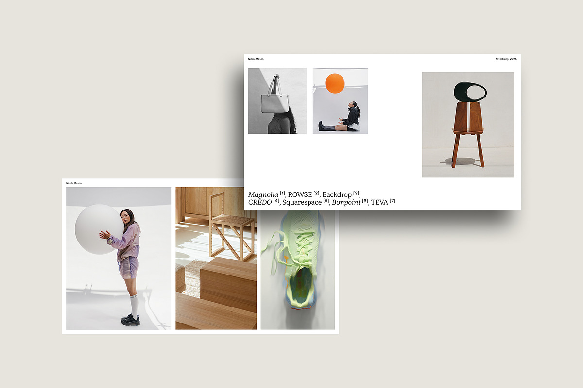 Photography Portfolio Template, a Templates & Theme by Palette Supply (Photo 2 of 7)