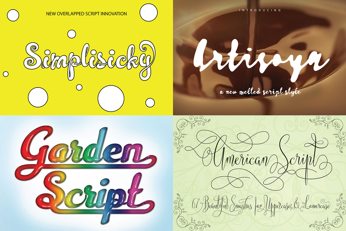 Mega Sales 62 Unique Fonts Bundle, a Script Font by Royaltype (Photo 6 of 18)