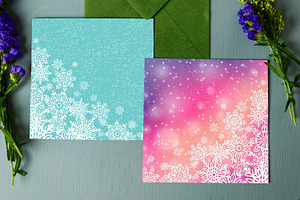 Snowflake christmas background, a Decorative Illustration by jelisua88