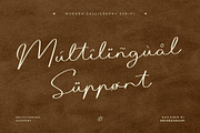Florelie – Modern Calligraphy Script, a Script Font by Krismagraph (Thumbnail 9 of 10)