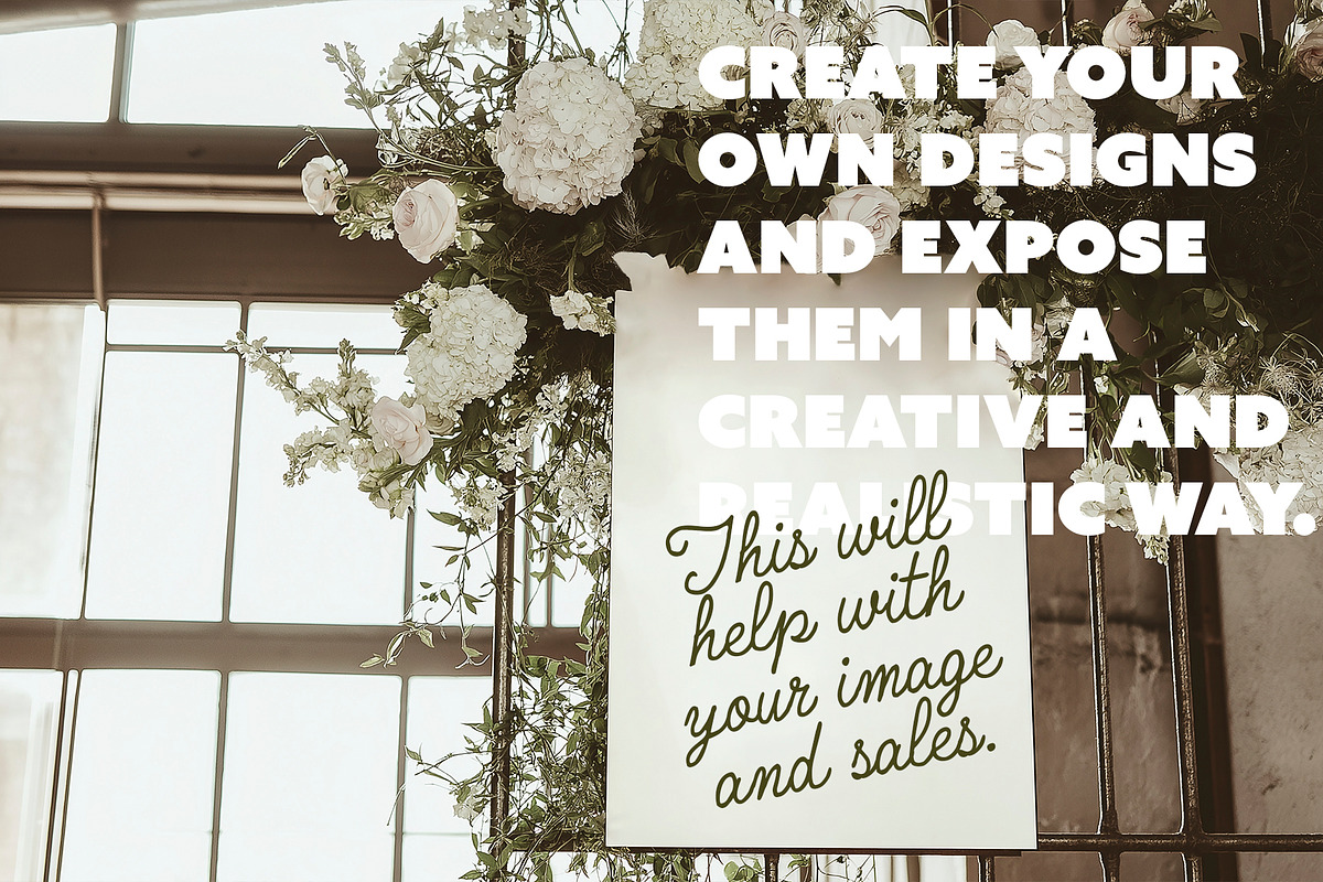 Wedding Welcome Sign Mockup PSD, a Product Mockup by McLittle Stock (Photo 3 of 4)