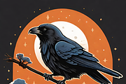 Midnight Witch:10 Moody PNG Artworks, an Illustration by ETARA by Mea Hau (Thumbnail 2 of 6)