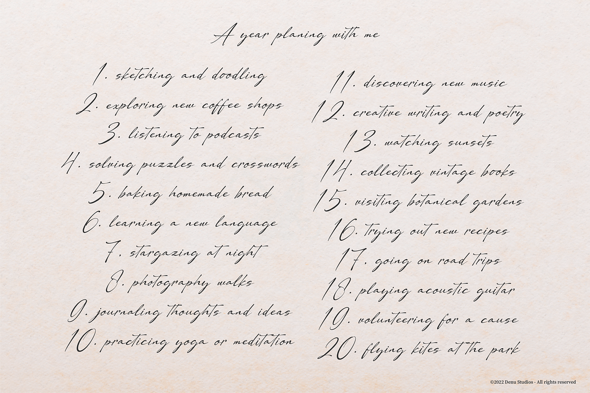 Dengacho Signature Signature Script, a Script Font by Denustudios (Photo 6 of 12)