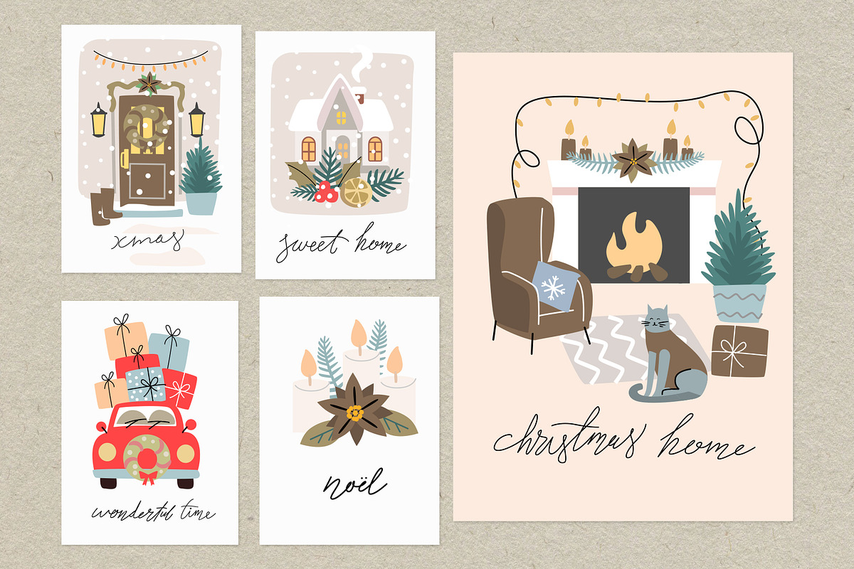 Ho HO ho constructor. Christmas card, an Illustration by bioraven (Photo 8 of 12)