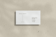 Minimal Business Card Design, a Business Card Template by Nowshinz Shoma (Thumbnail 3 of 4)