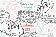 Mother's Day SVG Bundle, an Illustration by ollalya (Thumbnail 1 of 9)