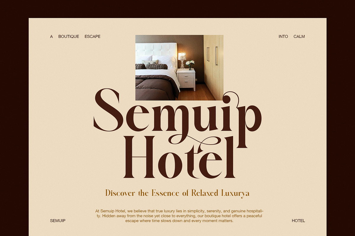 Halinka – Elegant Modern Serif Font, a Serif Font by Graphicxell (Photo 3 of 8)